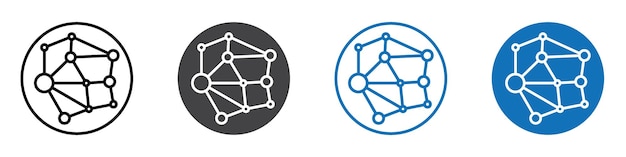 El icono de las conexiones es plano y se puede editar.