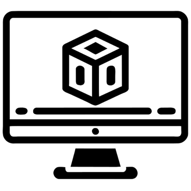 un icono de configuración de la fiesta de lan