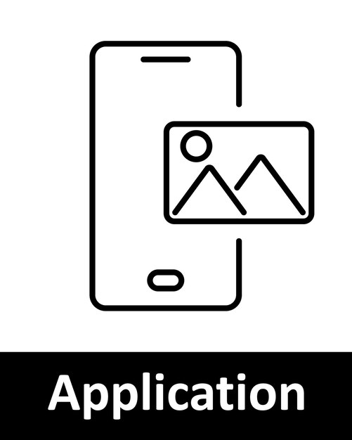 El icono de conjunto de aplicaciones Smartphone transferencia campana imagen subida flecha Ideal para el desarrollo de aplicaciones interfaces móviles notificaciones herramientas de software de gestión de medios diseño digital