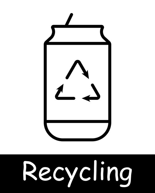 El icono del conjunto de ecología El reciclaje de plástico, la reutilización del vidrio, la basura, la contaminación ambiental, la bionomía, la batería, la batería de litio, la mano y la botella de hojas El concepto de cuidado del medio ambiente