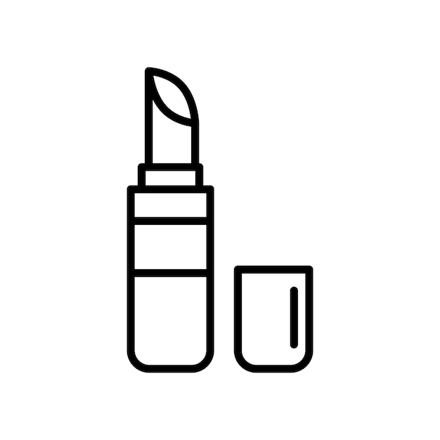 El icono del conjunto de lápices labiales es el símbolo vectorial del lápiz labial.