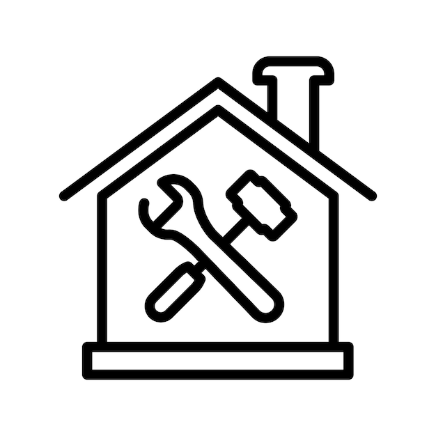 Icono de la construcción del hogar