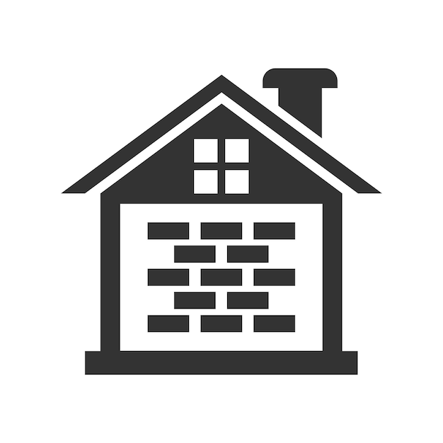 Icono de construcción de viviendas