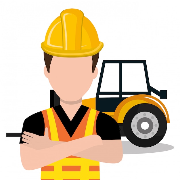 icono de constructor constructor trabajador