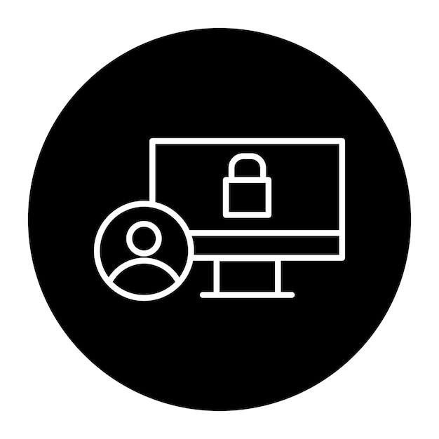 Ícono de control de acceso