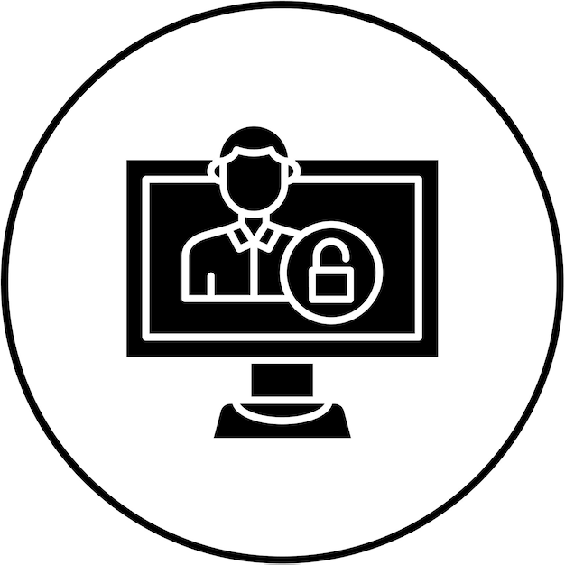 Ícono de control de acceso