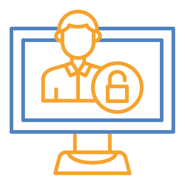 Ícono de control de acceso