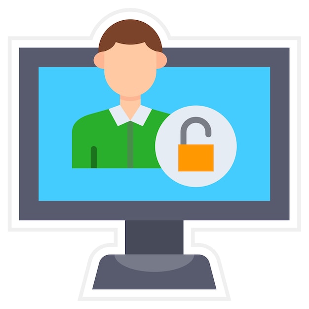 Ícono de control de acceso