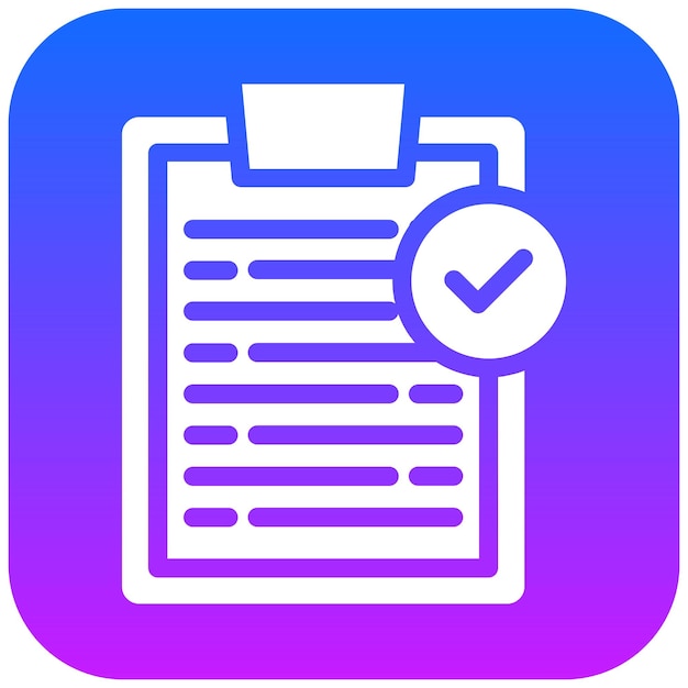 Icono de control de calidad