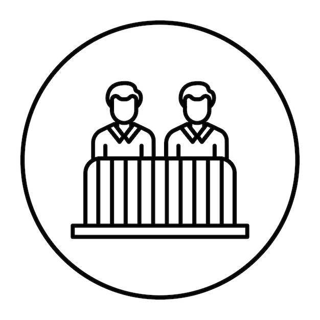 El icono de control de la multitud