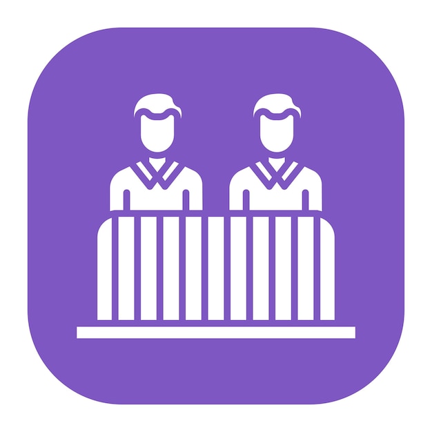 El icono de control de la multitud