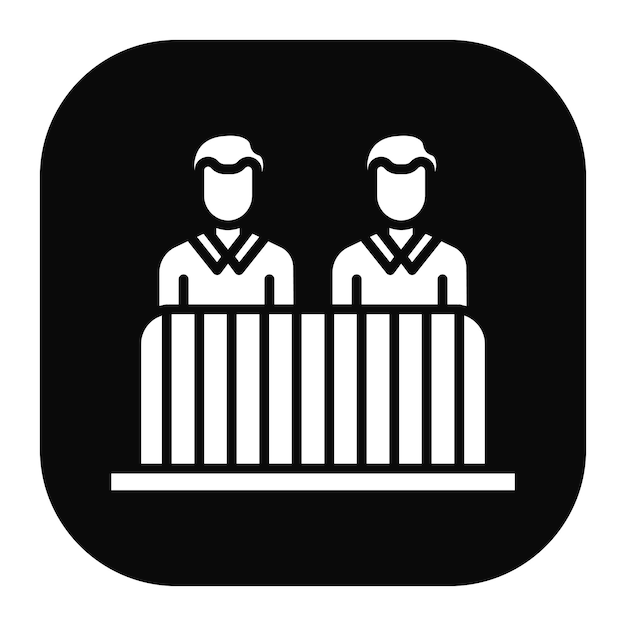 El icono de control de la multitud