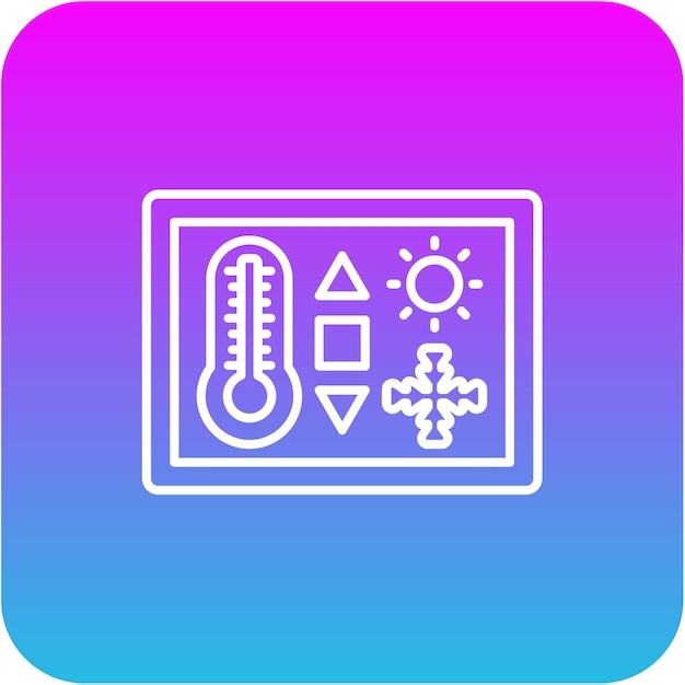 Icono de control de la temperatura