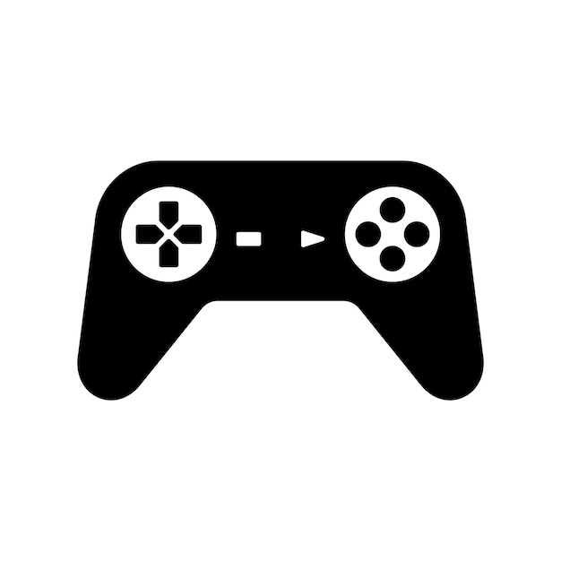 Icono Del Controlador Del Juego Diseño Simple Del Vector