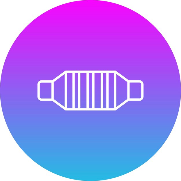Icono del convertidor catalítico