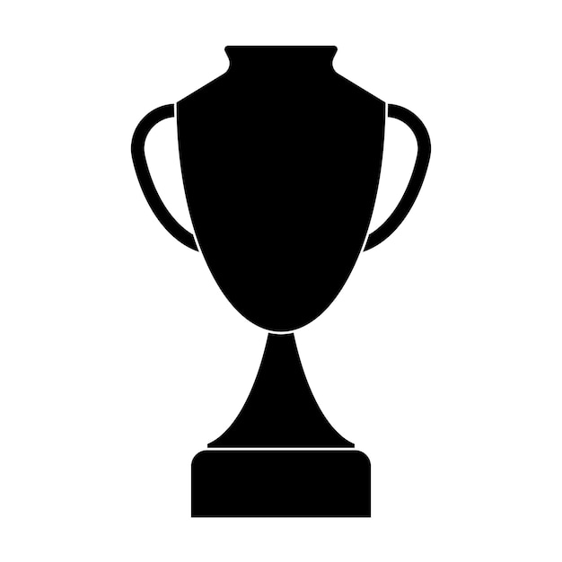 Vector icono de la copa de trofeo