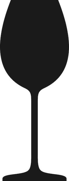 Icono de copa de vino. Ilustración vectorial.