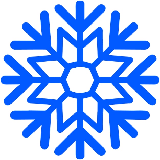 El icono del copo de nieve