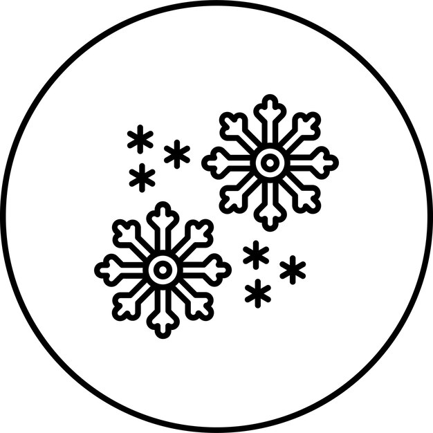 Icono del copo de nieve