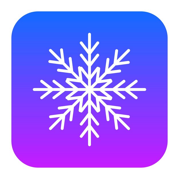 Icono del copo de nieve