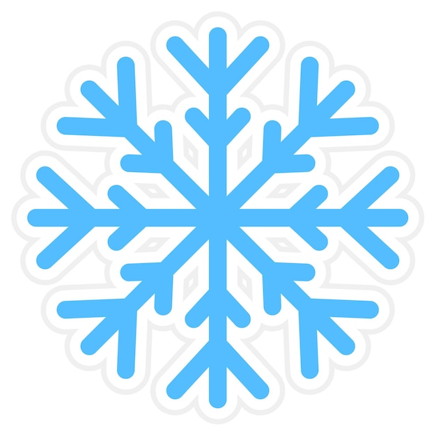 Icono del copo de nieve