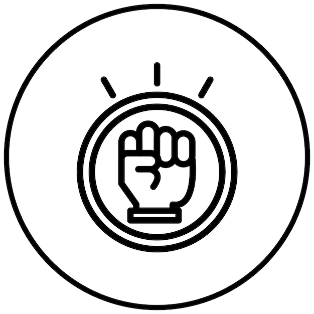 El icono del coraje