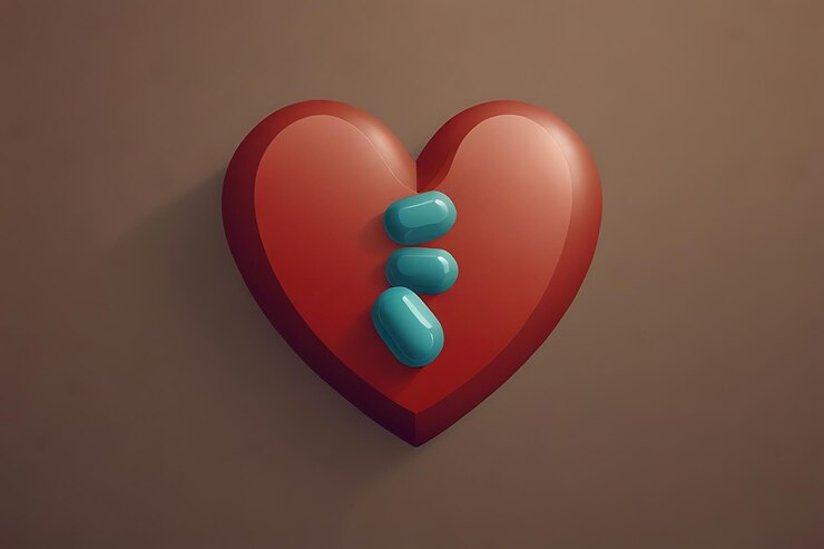 Icono del corazón de la atención médica