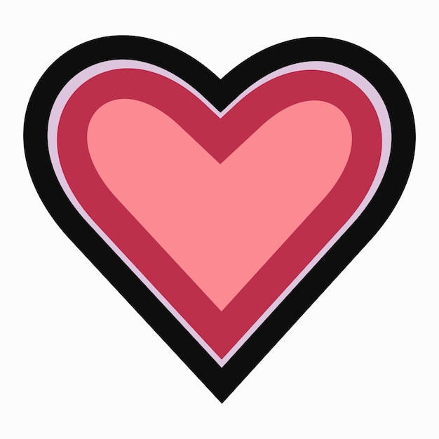 El icono del corazón es el símbolo del amor 133