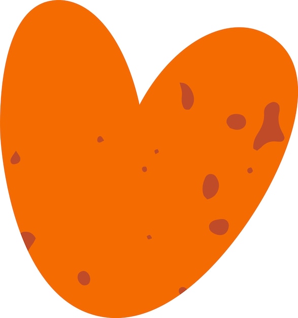 El icono del corazón grunge