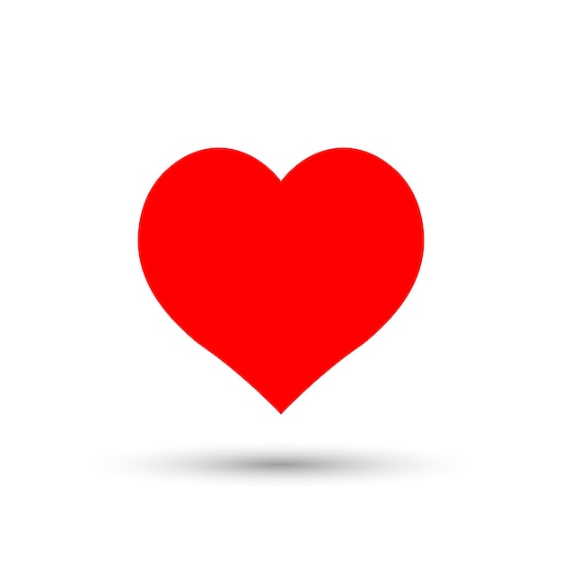 Ícono de corazón Símbolo del día de San Valentín