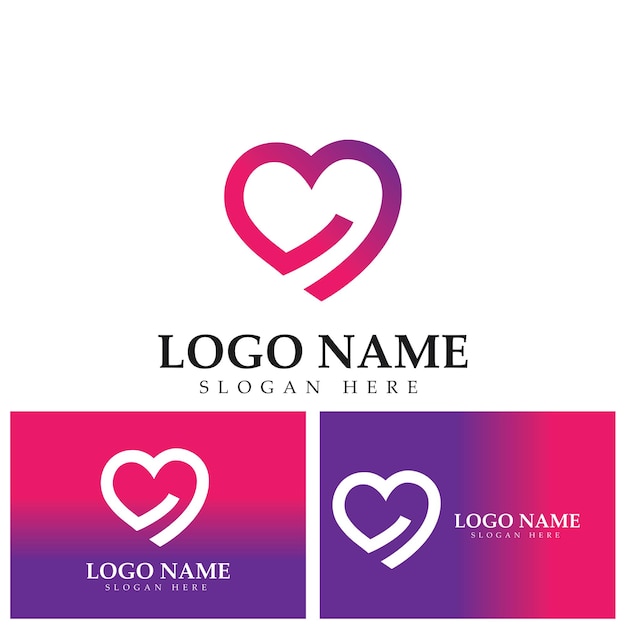 Icono de corazón Vector Símbolo de amor Emblema de signo de día de San Valentín aislado en fondo blanco con sombra Estilo plano para logotipo de diseño gráfico y web
