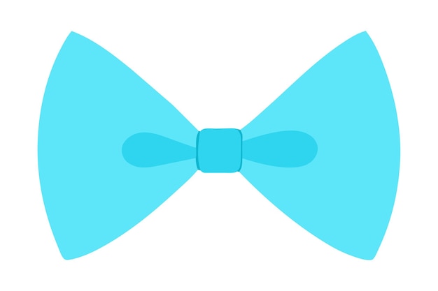 El icono de la corbata de la pajarita El icono del esmoquin del hombre aislado sobre un fondo blanco