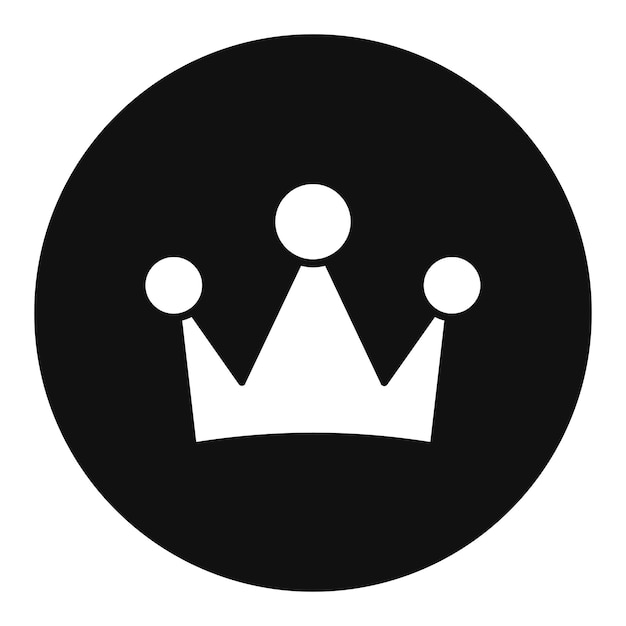 Icono de corona de reina