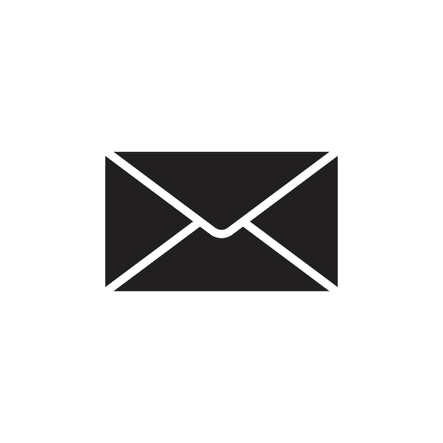 icono de correo electrónico Conjunto de dibujos de línea de logotipo