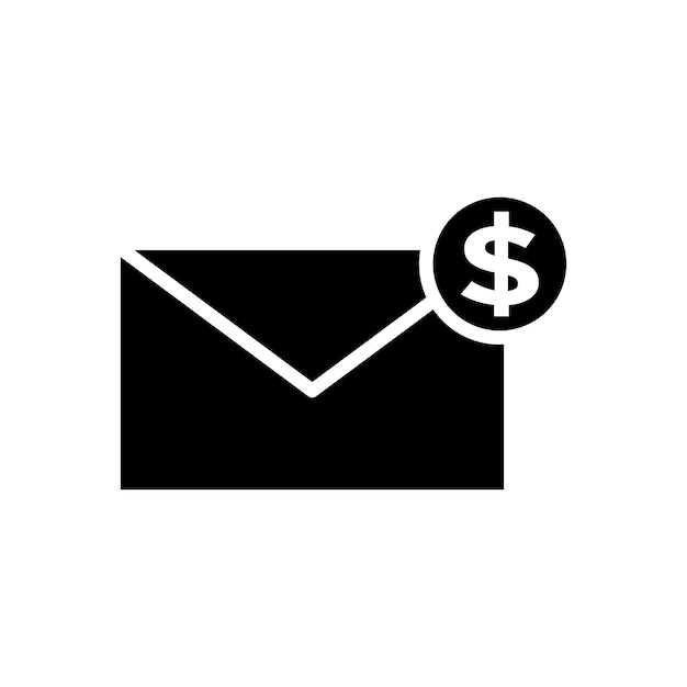 icono de correo electrónico de sobre plantilla vectorial logotipo colección de moda diseño plano