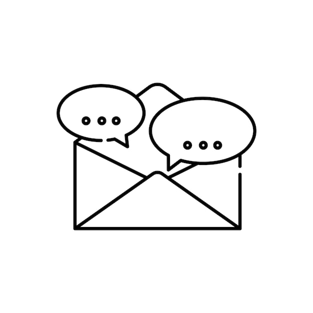 el icono de correo electrónico