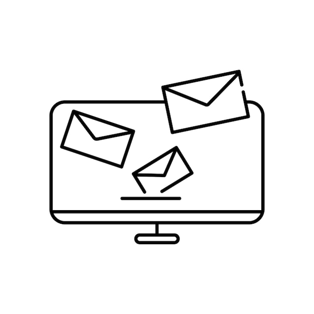 el icono de correo electrónico