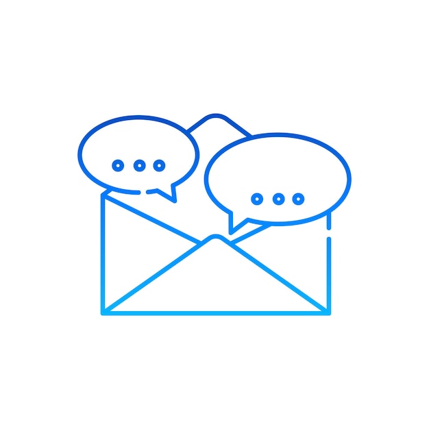 el icono de correo electrónico