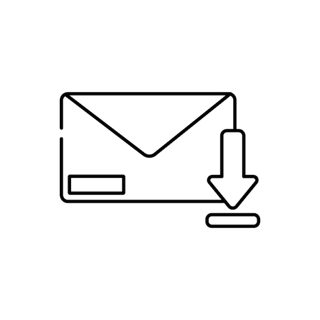 el icono de correo electrónico