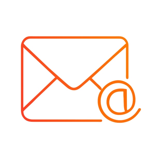 el icono de correo electrónico