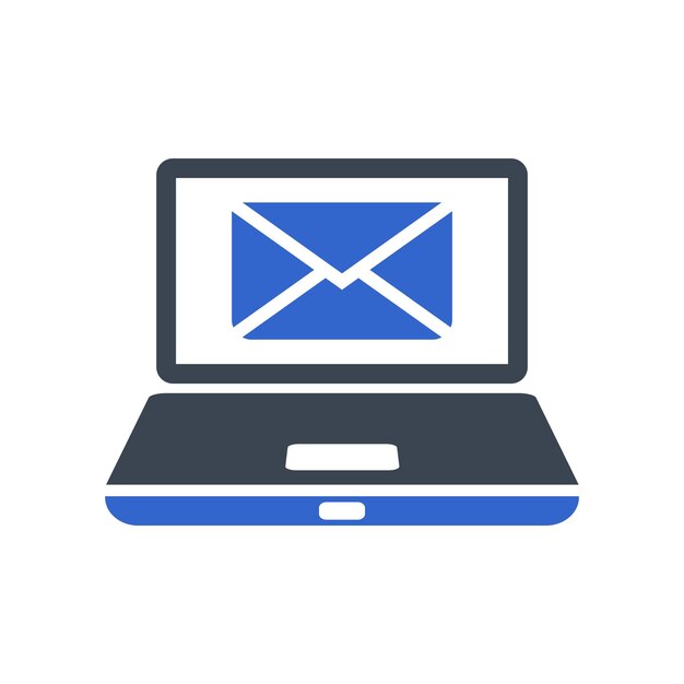 Icono de correo en línea