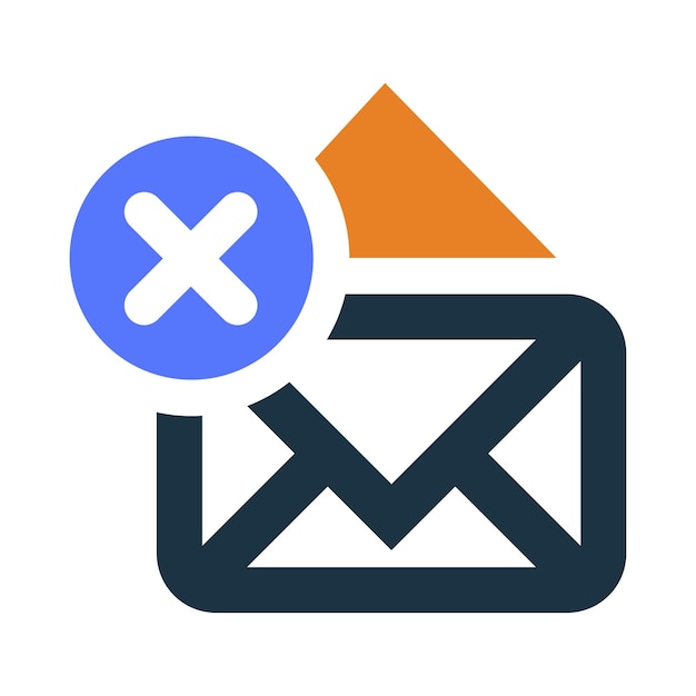 Icono de correo no enviado