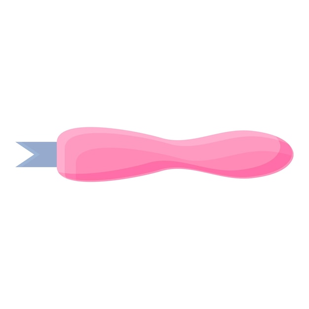 Icono del cortador de uñas Icono vectorial del cortador del uñas para el diseño web aislado en fondo blanco