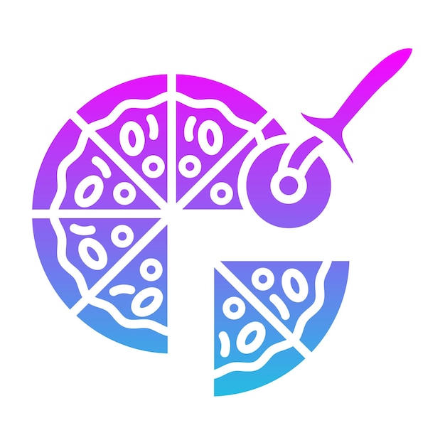 Icono para cortar la pizza