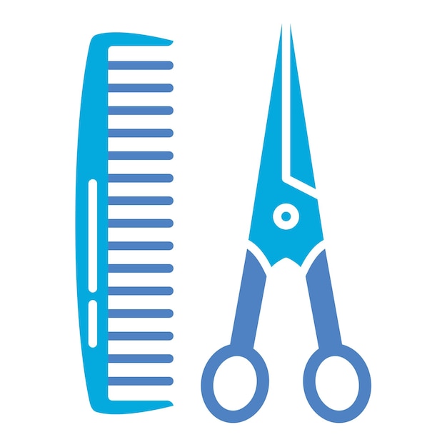 El icono del corte de cabello