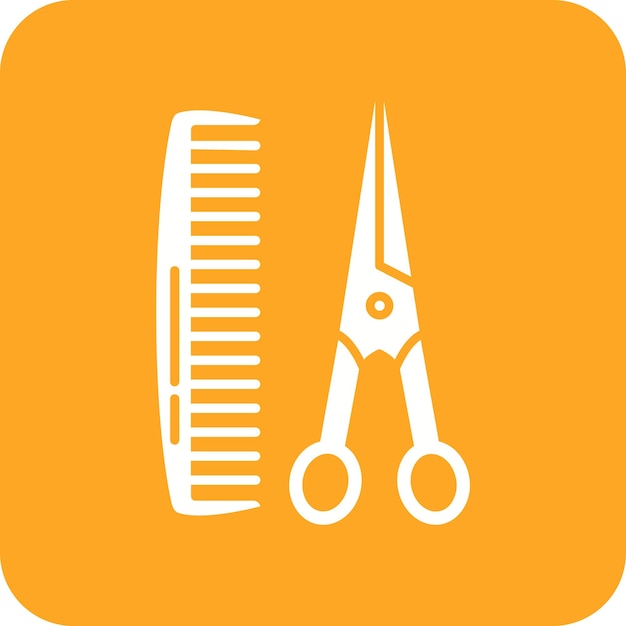 El icono del corte de cabello