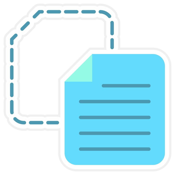 Vector icono de corte