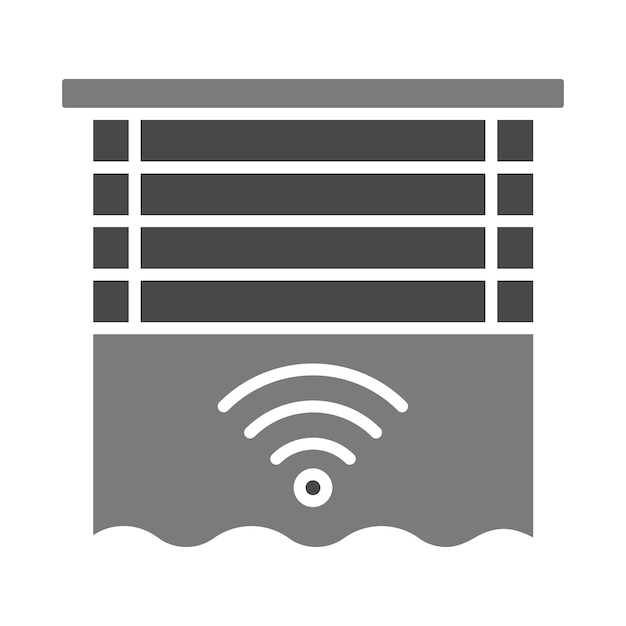 El icono de las cortinas inteligentes