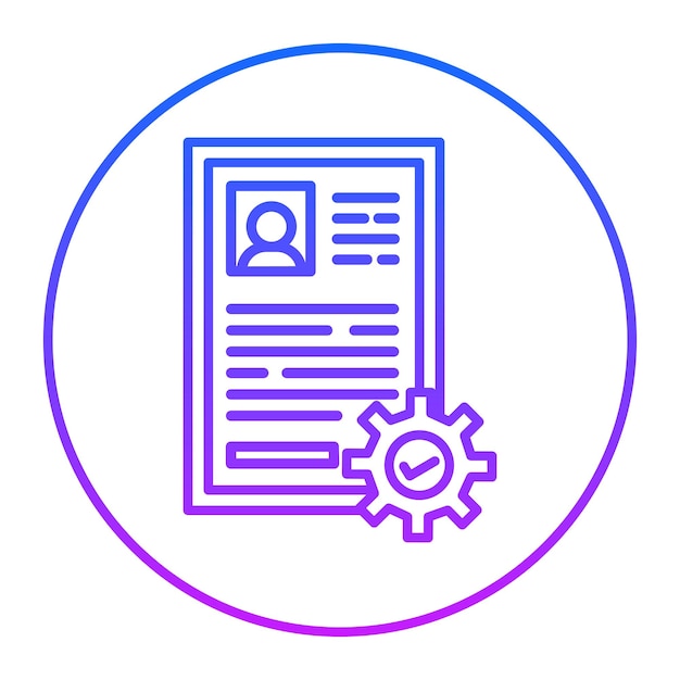 Icono de creación de la cuenta