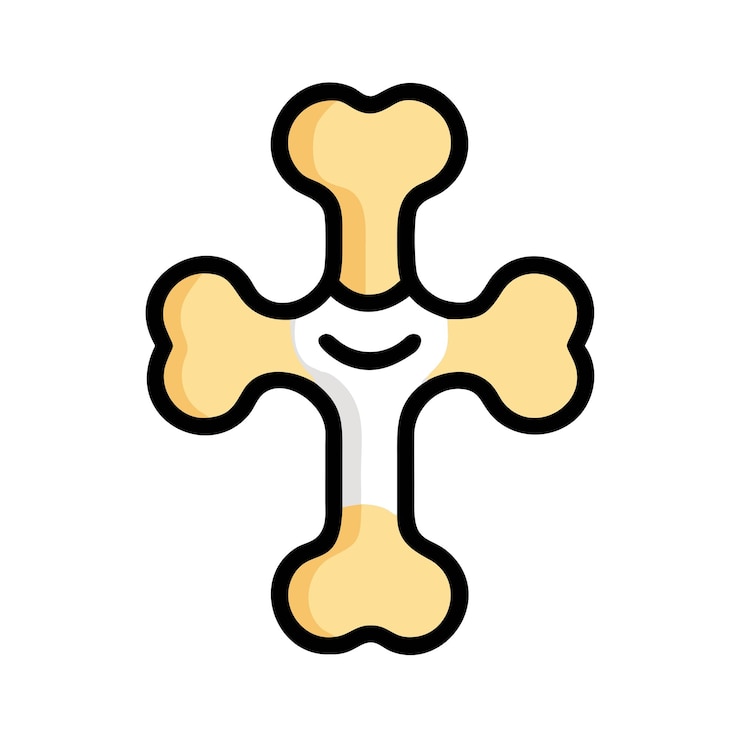 Vector el icono creativo de la anatomía ósea de capitate